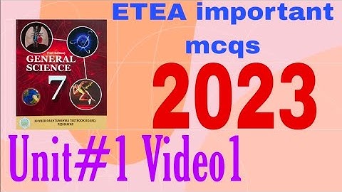 Grade 7 Unit 1 Plant Systems mcqs for all test preparation,ETEA Nts and Fts important mcqs