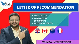 LETTER OF RECOMMENDATION (LOR) II CONTENT II FORMAT II TYPES OF LOR II COMPLETE GUIDANCE