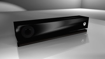 My first blender render: Kinect 2