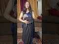 Black colour saree lover