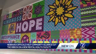 Nebraska officials help Community Alliance cut ribbon on new mental health facility