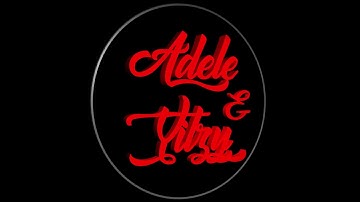 3D custom animated digital gobo monogram for a wedding by Projectorgram for DJ & Lighting