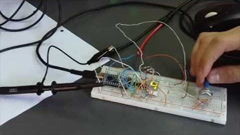 Potenciómetro + Osciloscopio con Arduino Nano
