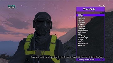 PS3 GTA 5 Mod Menu SERENDIPITY v4.5.1 + DOWNLOAD