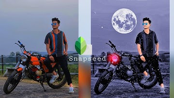 Snapseed Moon Night viral photo editing Tutorial || Snapseed Photo editing 2021