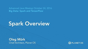 Spark Overview - Oleg Mürk