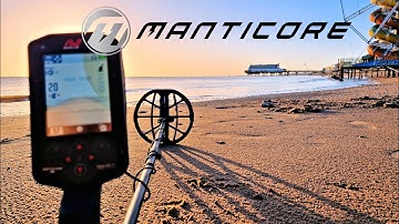 Minelab MANTICORE. Metal Detector for detecting beach, fields and gold