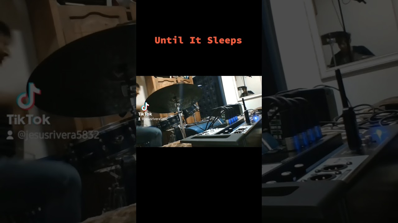 Until It Sleeps - Metallica (Cover Drum)