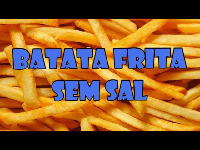 Semova Academia - RC - #DicaDaSemova Se você adora batata frita, e