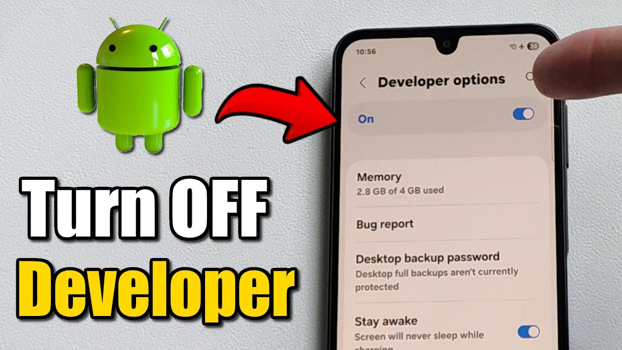 How to TURN OFF Developer Options on Android Phone - Best Guide - YouTube