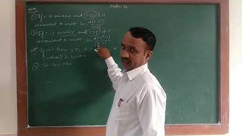 Sequence and series : lecture 4 by Atul Limgude sir