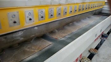 LXM-16 Fully-automatic Polishing Machine Processing Stone Slab Video