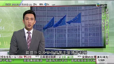 無綫7:30 一小時新聞 TVB News｜歐盟峰會曾閉門商對華政策 同意團結對華政策降依賴中國｜專家指載人登月新一代火箭獲一定成果｜解放軍東部戰區空軍進行海上截擊戰訓練｜20221123 - DayDayNews