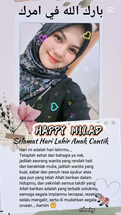 happy birthday cantik qu syng sehat selalu panjang umur nya dan sukses bahagia sllu amin🤲#viralfypシ