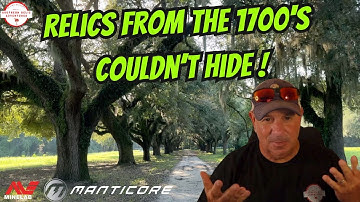 Lost Relic Treasures Unveiled: Minelab Manticore M9 Coil Hunt