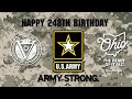 Happy 248th birt.ay united states army