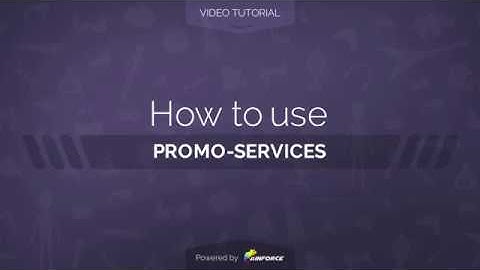 How to use Promo-Services  template in AinTrailers v3 | Video Tutorial [After Effects]