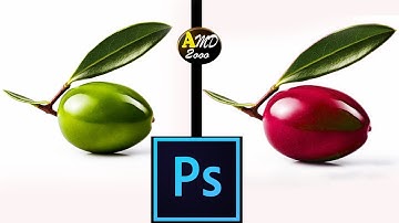Easy Way to Change Fruit Color in Photoshop - Short Photoshop Tutorial | Amd_2000