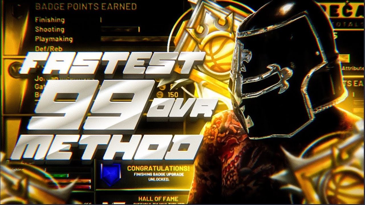 THE *NEW* FASTEST 99.9 OVERALL METHOD IN NBA 2K20! HIT 99.9 IN 1 DAY