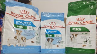 royal canin mini series