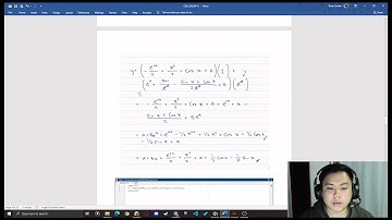 BEE11203 assignment video - Ordinary Differential Equation