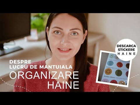 Despre lucru de mantuiala | Organizare haine copii | Stickere gratuite | Foci