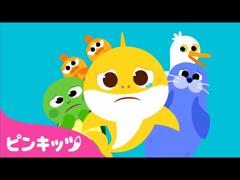 たすけよう　うみのいきもの | ふしぎのうた | サメの家族 | 童謡 |  ピンキッツPINKFONG