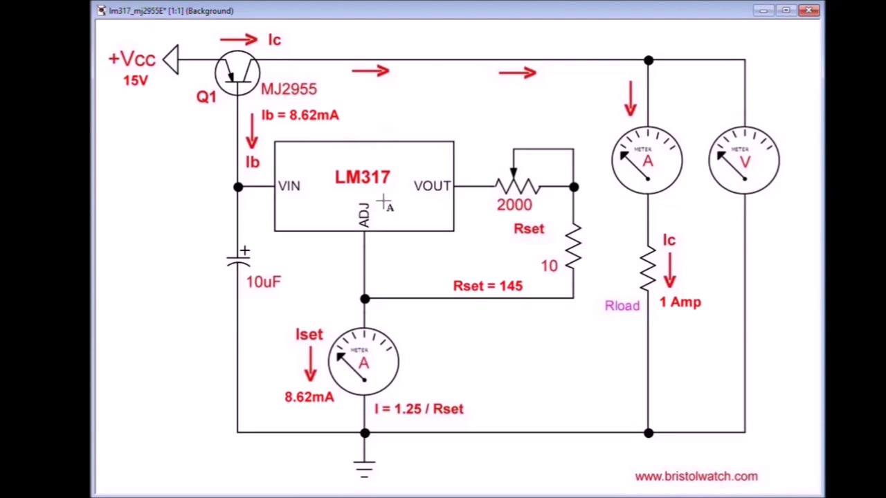 LM317 CCS Schematic and Tutorial Part 3 - YouTube