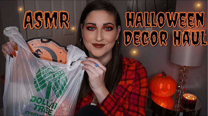 ASMR | Dollar Tree Halloween Decor Haul 🕸