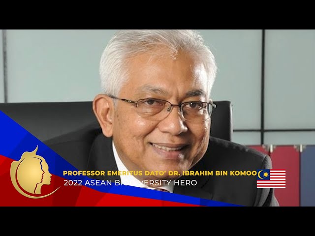 2022 ASEAN Biodiversity Hero – Professor Emeritus Dato’ Dr. Ibrahim Bin Komoo, Malaysia
