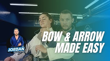 Bow and Arrow Choke - Fundamentals Made Easy