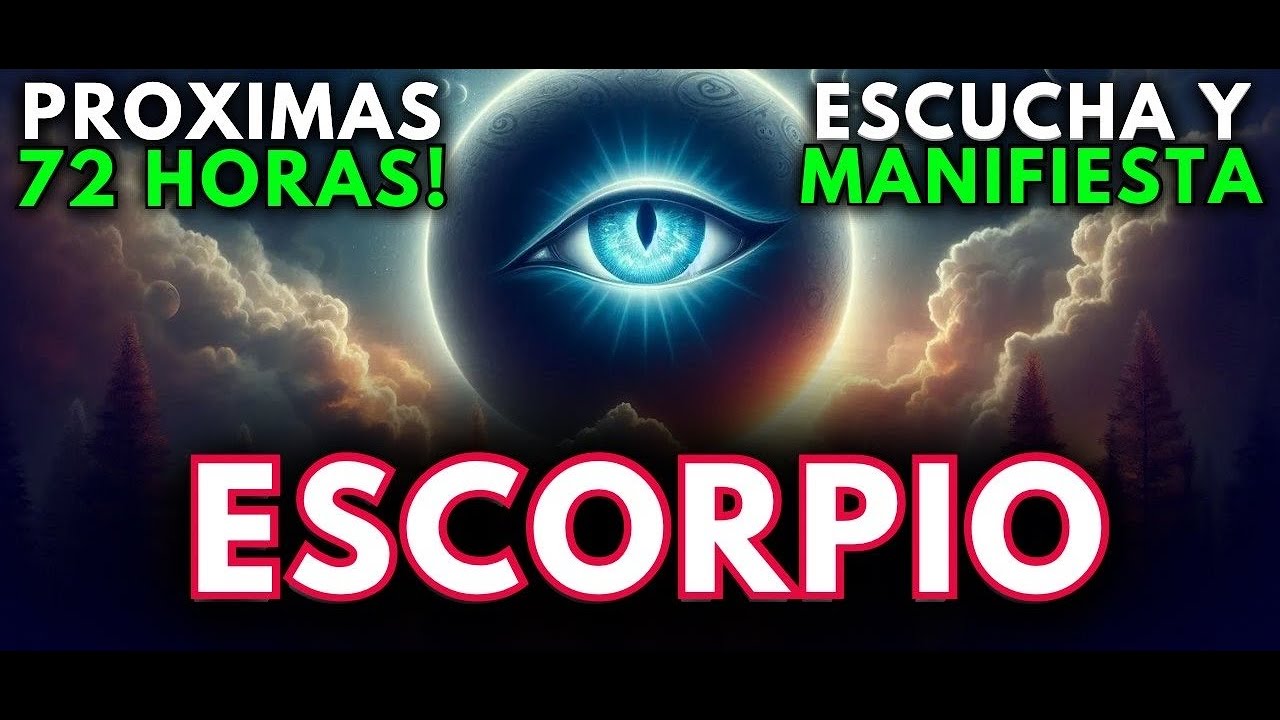ESCORPIO HA LLEGADO EL MOMENTO DE CELEBRAR - YouTube