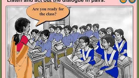 Unit 1 Attention Please Lesson 1 In the classroom