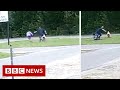 Dramatic moment 11-year-old girl fights off kidnapper - BBC News