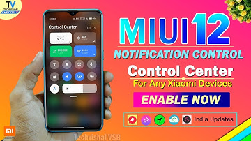 Finally Enable MIUI 12 Control Center on MIUI 11 in Any Xiaomi Devices | MIUI 12 Control Center