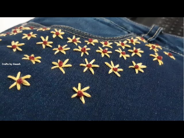 How to Embroider Clothes - Easy DIY - Crewel Ghoul
