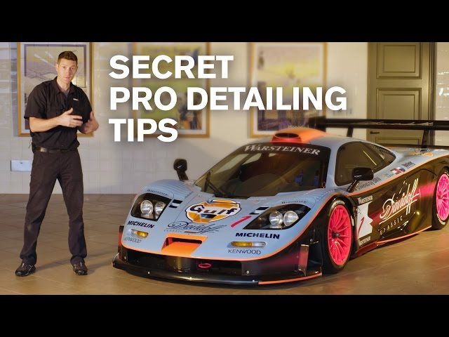 Why It Takes 138 Hours To Wash This Ultra Rare Mclaren F1 Gtr Longtail