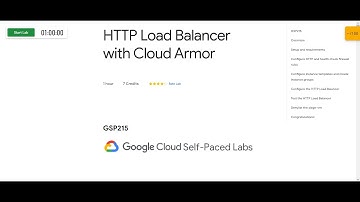 Qwiklabs - Part 1 HTTP Load Balancer with Cloud Armor [GSP215]