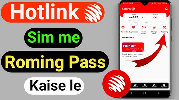 How To Buy Hotlink Roaming Pass - How To Buy Maxis Roaming Pack