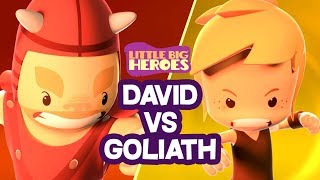 David and Goliath - Bible Stories For Kids - Little Big Heroes - Animated Cartoons screenshot 1