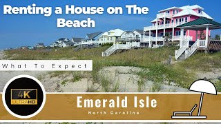 Emerald Isle - North Carolina NC - Renting a Beach Home on the Beach - Vacation - Vlog