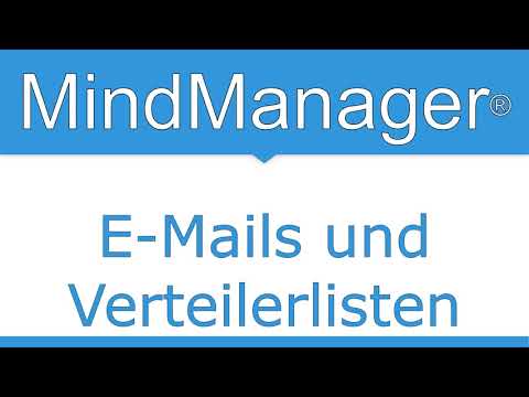 E-Mails und Verteilerlisten im MindManager nutzen Los geht's