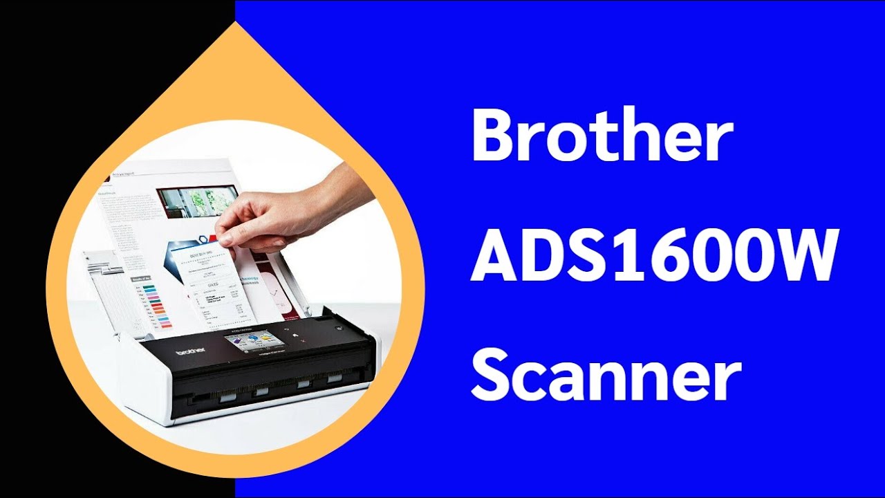 Brother ADS-1600W - Scanner Brother 