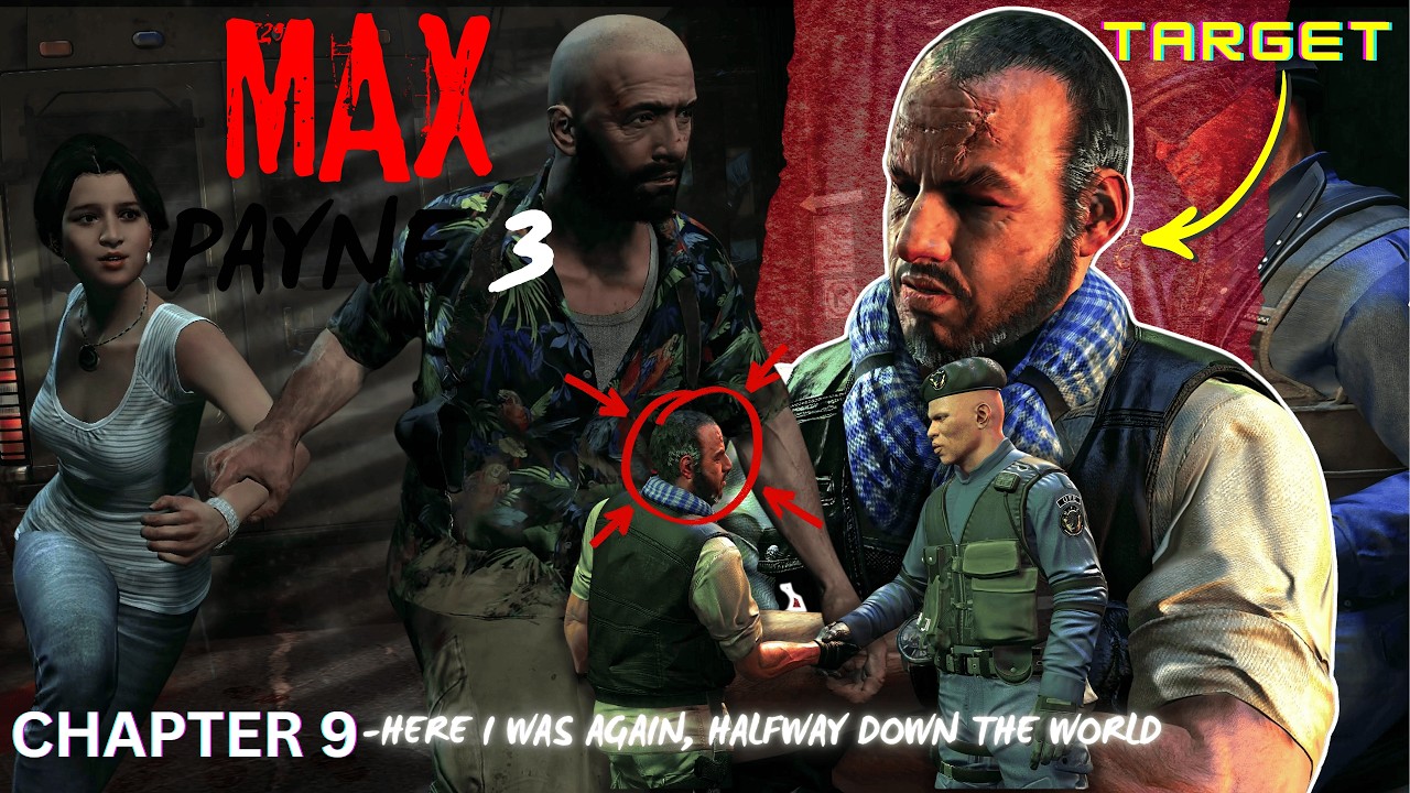 MAX PAYNE 3 [ STORY MODE - CHAPTER 9 FULL WALKTHROUGH ] 4K PC GAMEPLAY 2026| STEAM VERSION