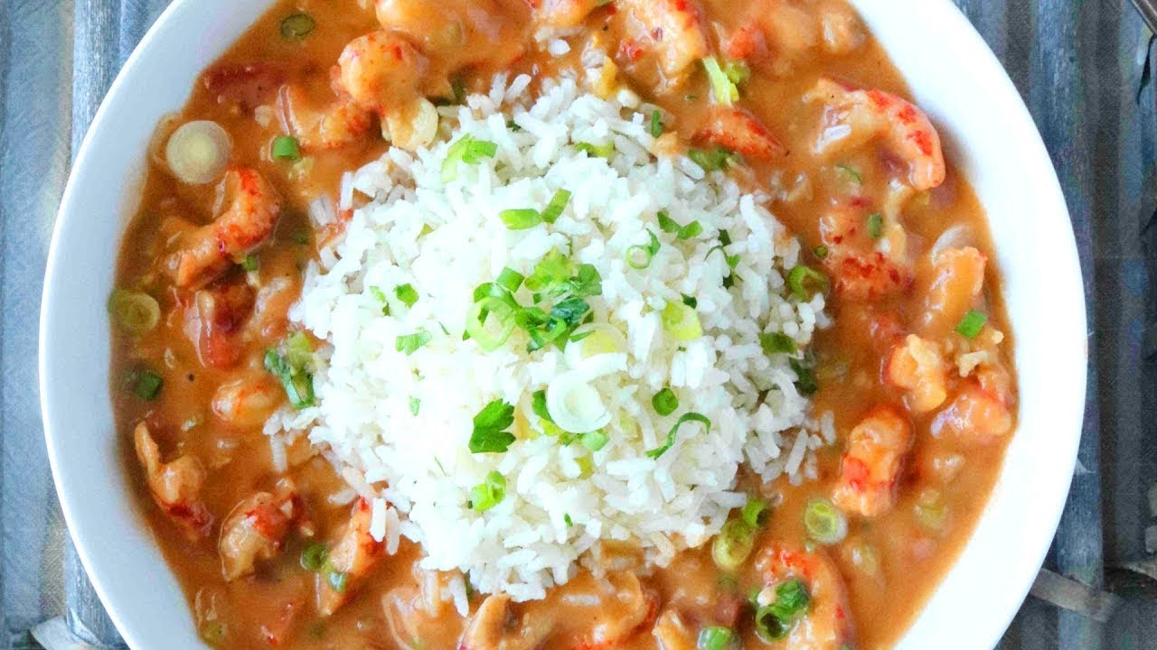 New Orleans Crawfish Etouffee Made