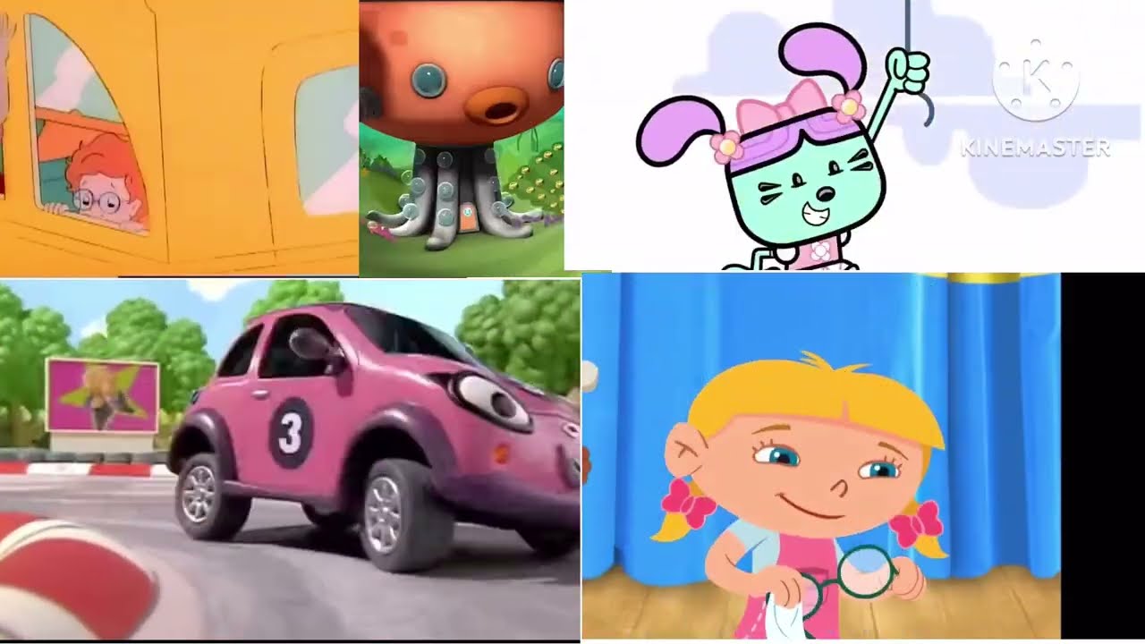 Magic School Bus, Octonauts, Timmy, Wubbzy, Roary and Little Einsteins Intro Remix