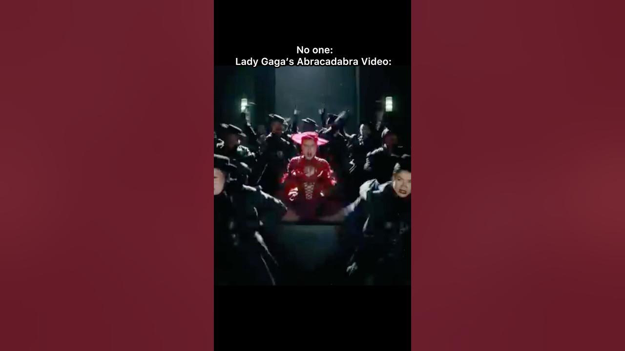 Lady Gaga’s Abracadabra video be like😂 (part 2!) Lady Gaga’s Abracadabra video be like😂 (part 2!)