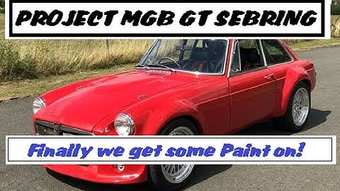 MGB GT Sebring Restoration Project Part 3 - Epoxy Coating Shell