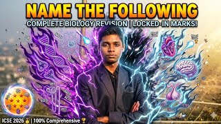 Master All Name The Following Questions In 10 Mins Icse Cl 10 Biology 2026