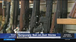 Redwood City officials approve temporary ban on new gun stores